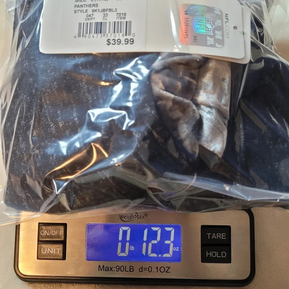 NWT NFL Panthers L Velvet Hoodie - Picture 8 of 8